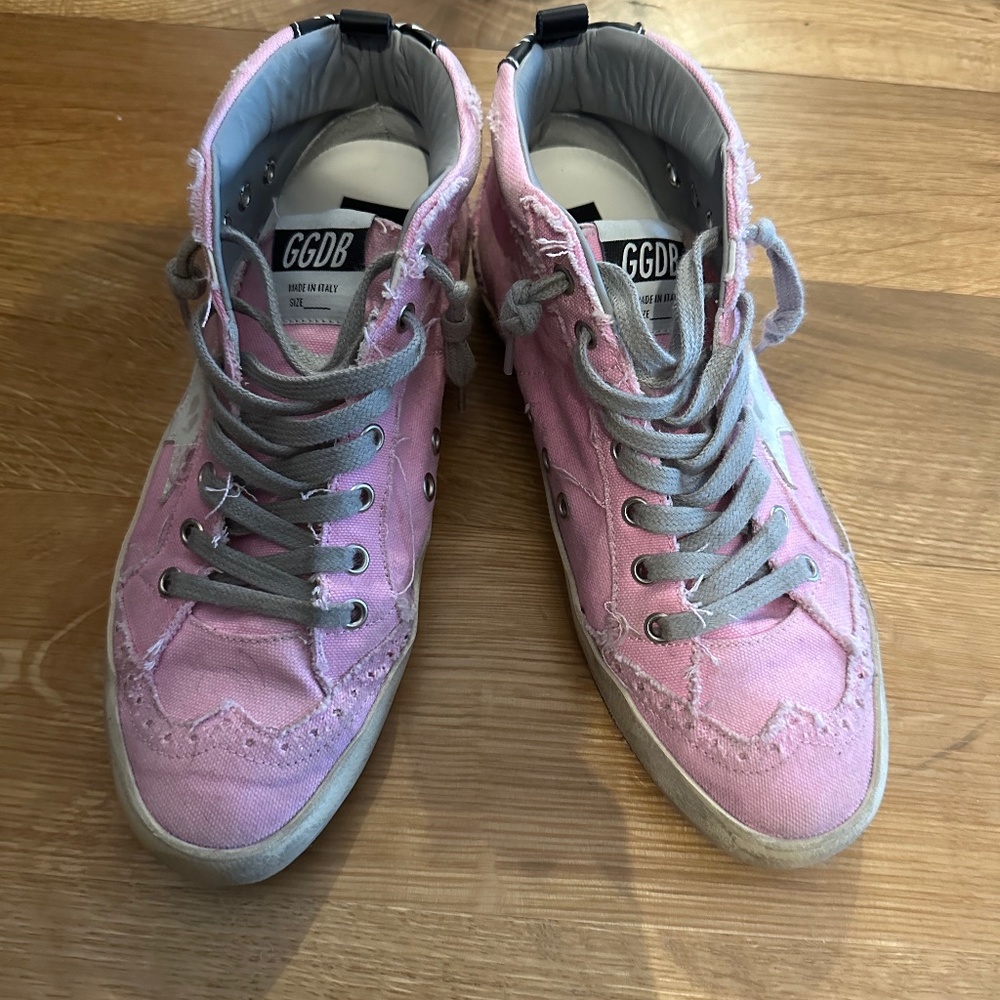 Golden goose pink mid-star (39)